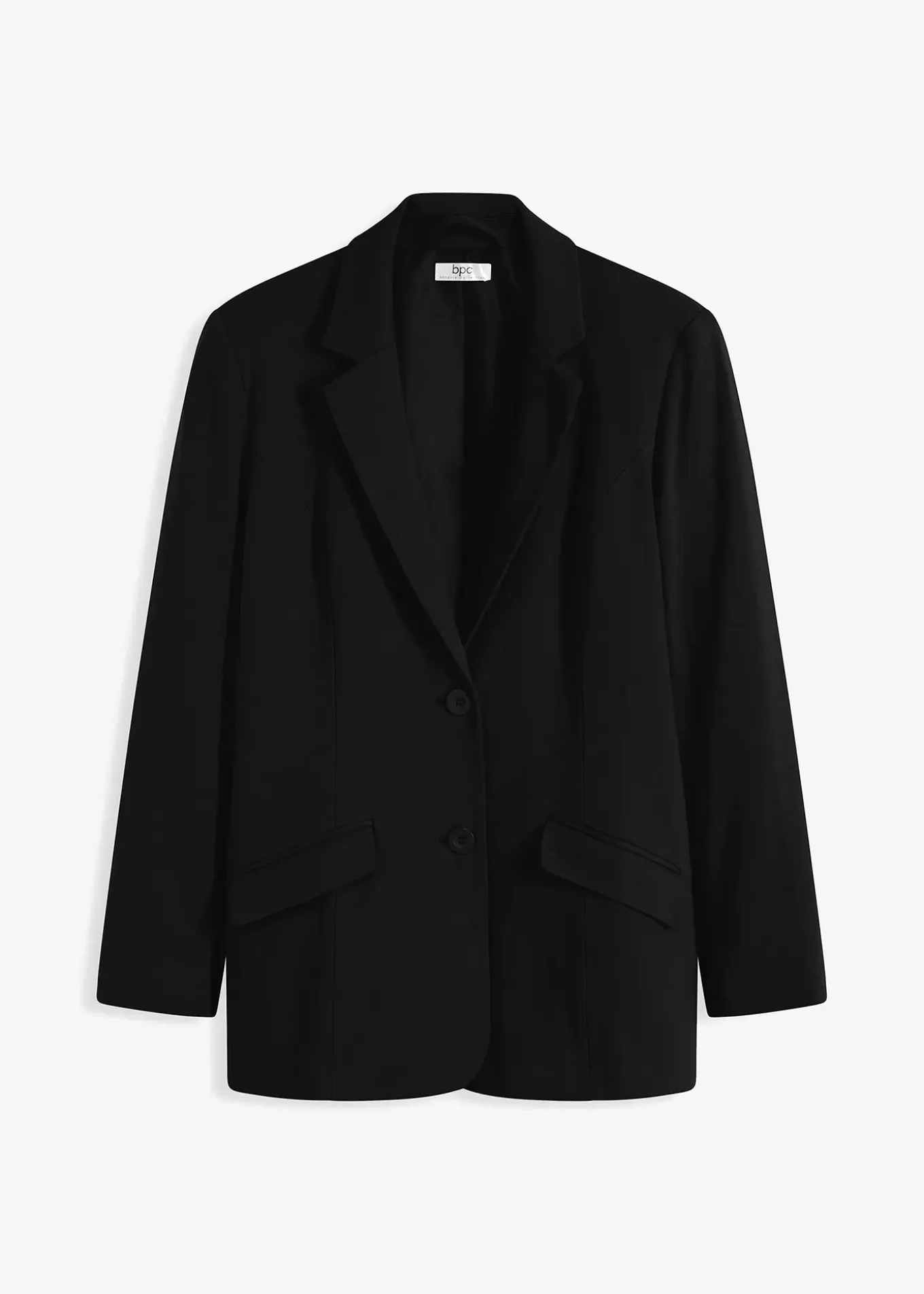 Blazer long en jersey coton