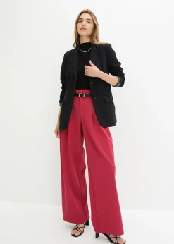 Blazer long en jersey coton