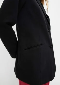 Blazer long en jersey coton