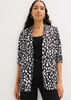 Blazer long imprimé