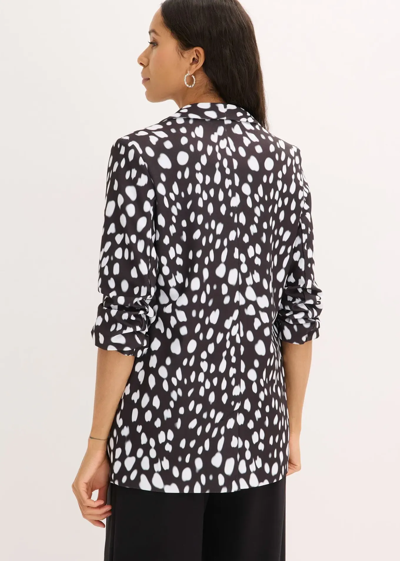 Blazer long imprimé