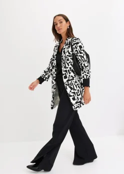 Blazer long imprimé