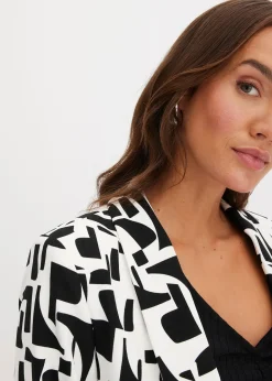 Blazer long imprimé