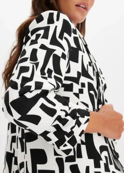 Blazer long imprimé