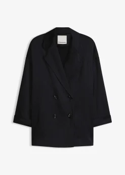 Blazer oversize et croisé