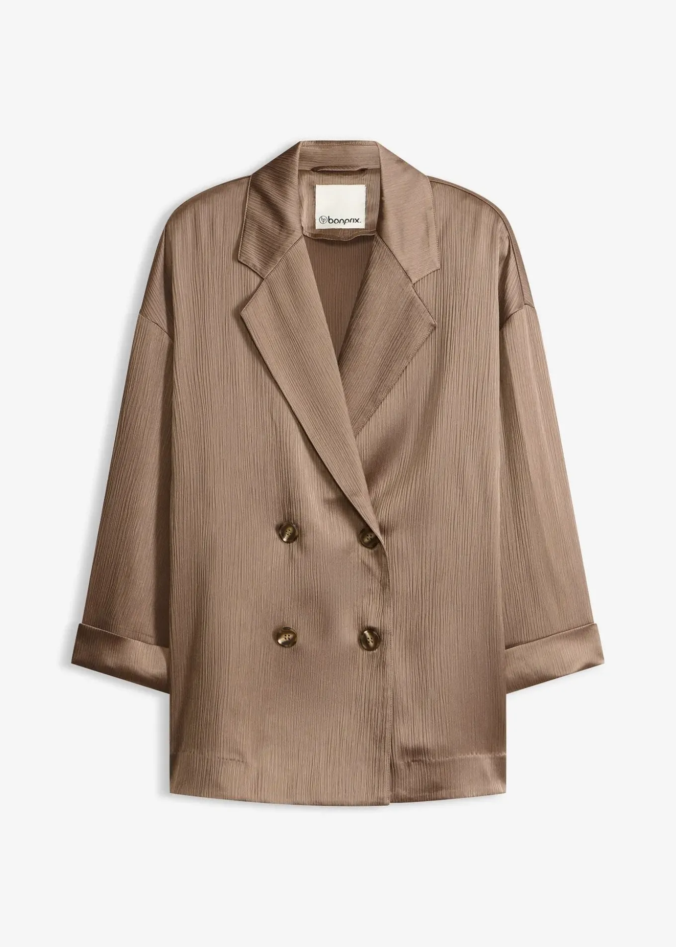 Blazer oversize et croisé