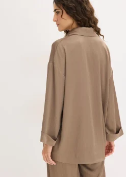 Blazer oversize et croisé