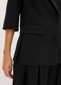 Blazer tendance à épaulettes