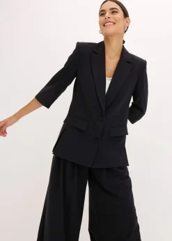 Blazer tendance à épaulettes