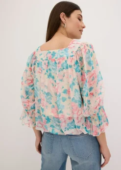 Blouse à base effet boule