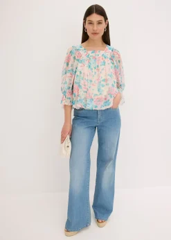 Blouse à base effet boule