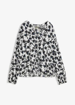 Blouse à effet froissé