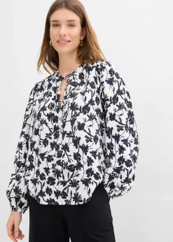 Blouse à effet froissé
