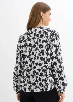 Blouse à effet froissé