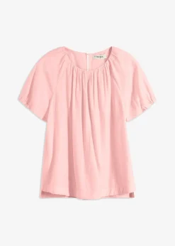 Blouse à effet froissé texturé