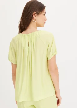 Blouse à effet froissé texturé