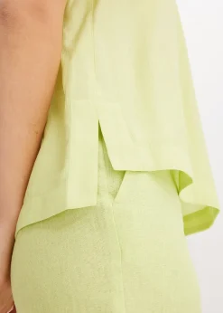 Blouse à effet froissé texturé