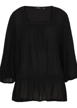 Blouse à encolure carrée