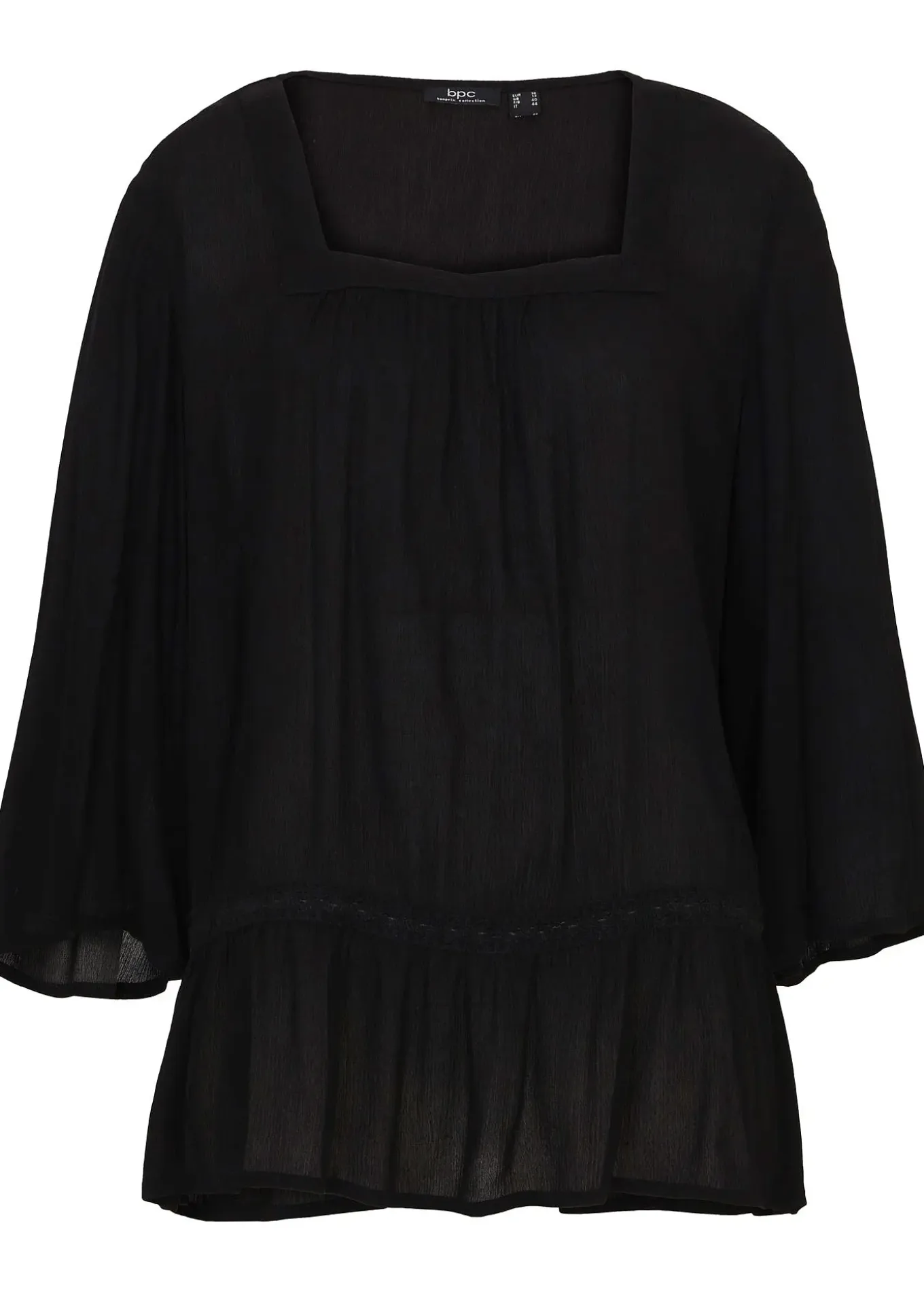 Blouse à encolure carrée