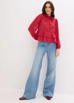 Blouse à lavallière