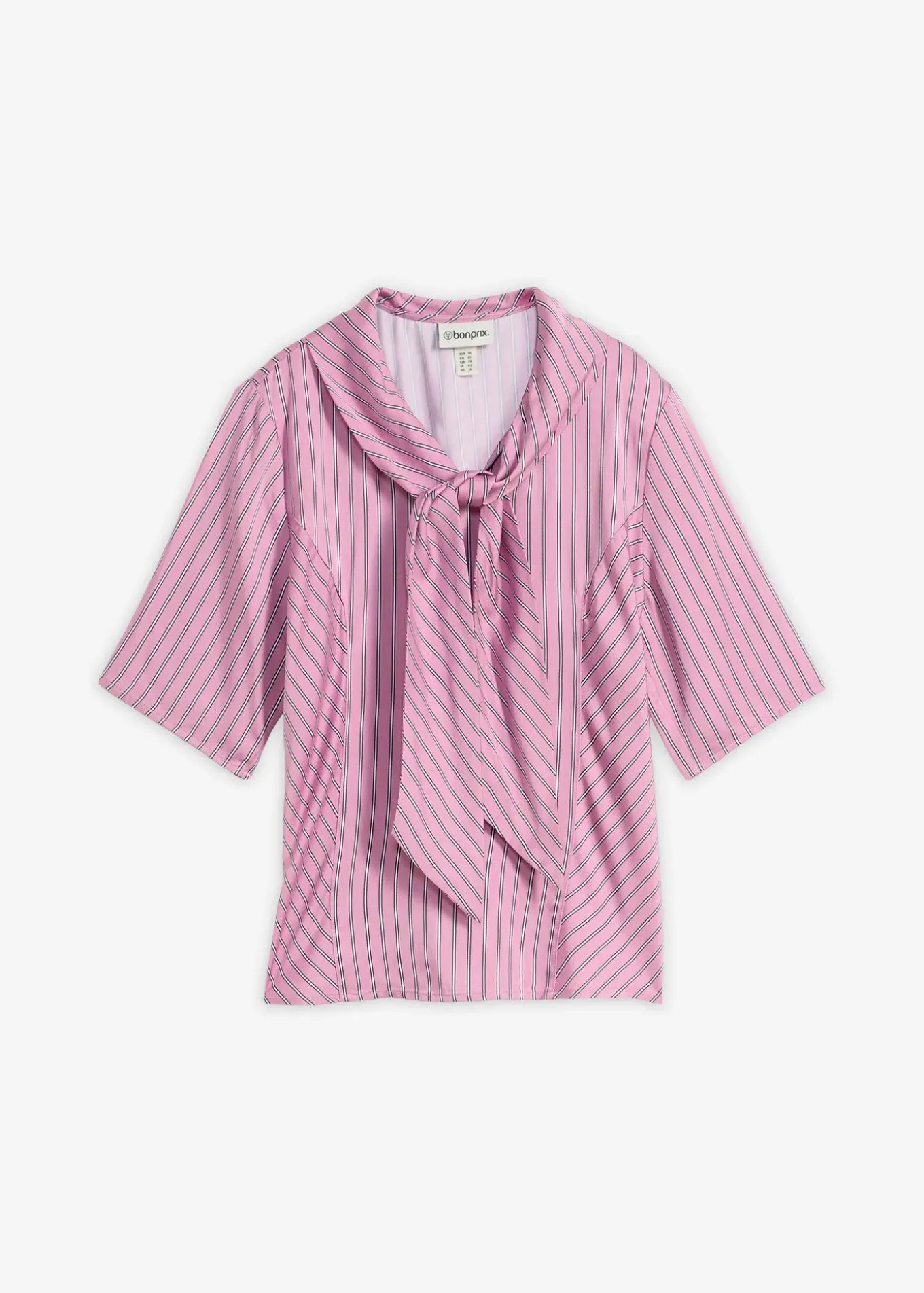Blouse à lavallière en modal doux