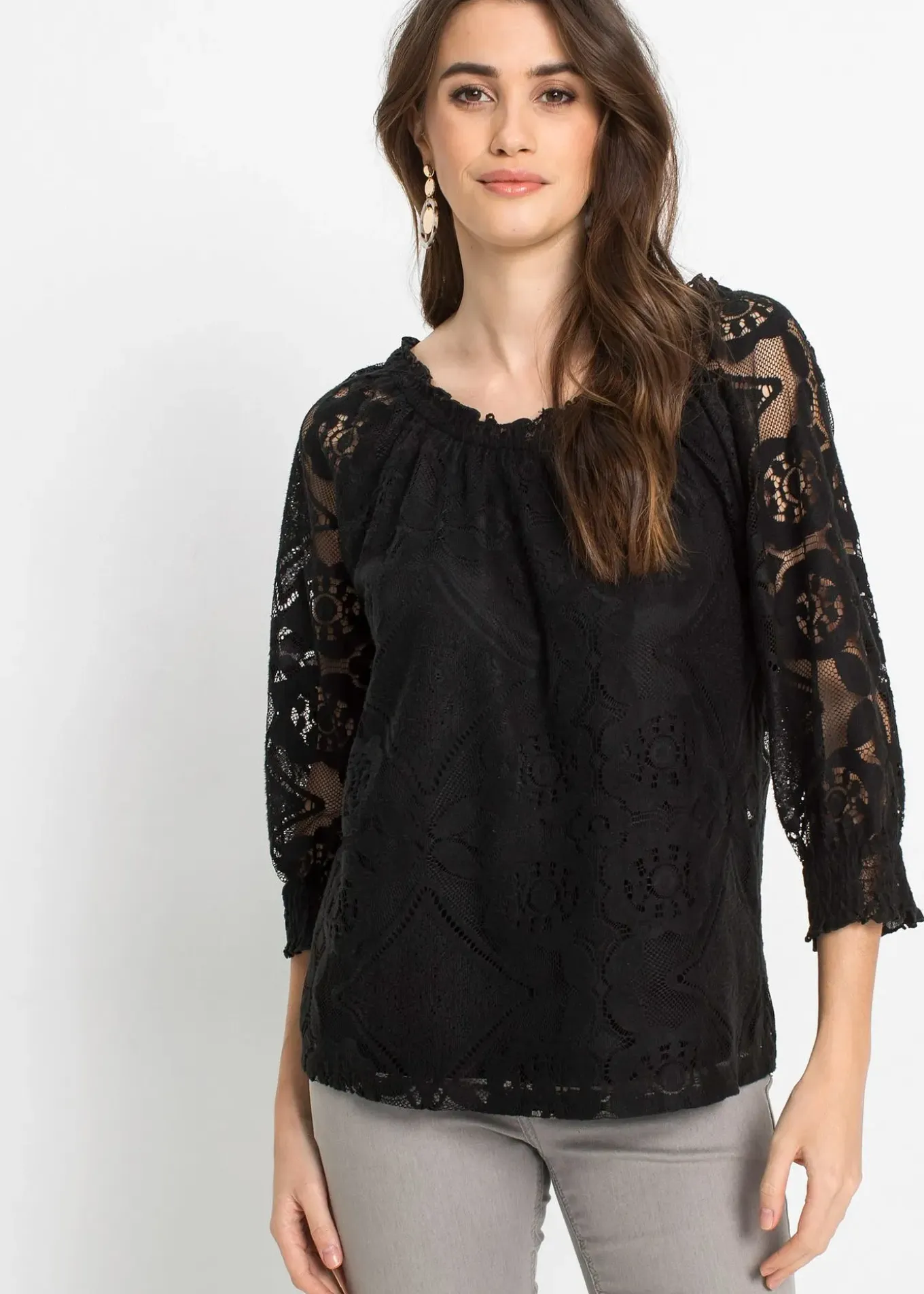 Blouse à manches ballon