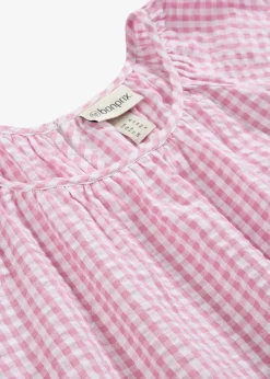 Blouse à manches courtes 100% coton