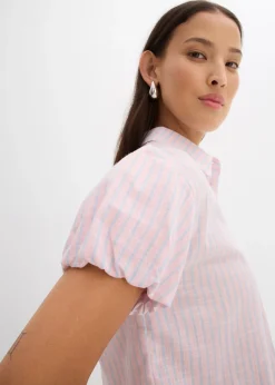 Blouse à manches courtes 100% coton