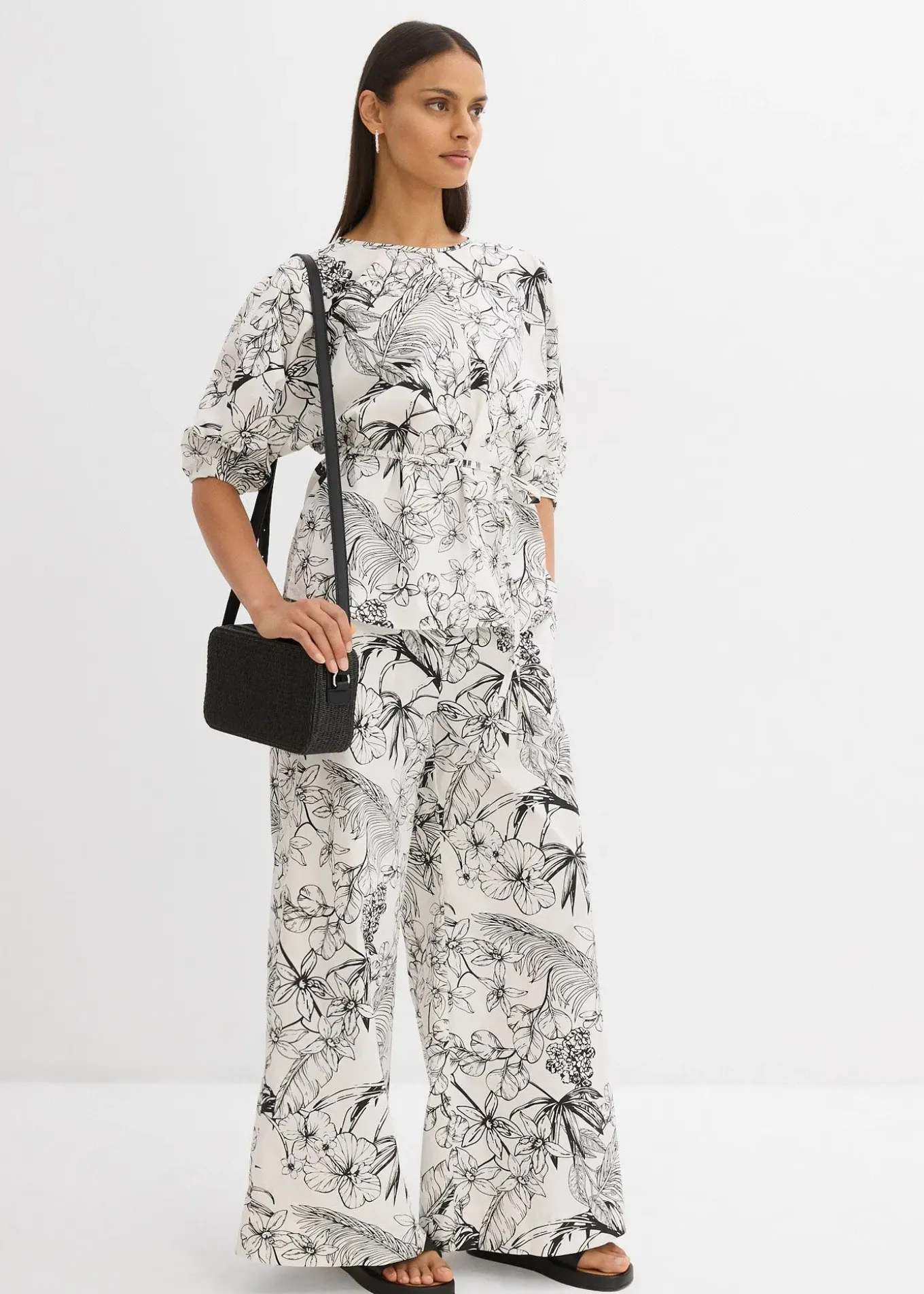 Blouse à manches courtes 100% coton