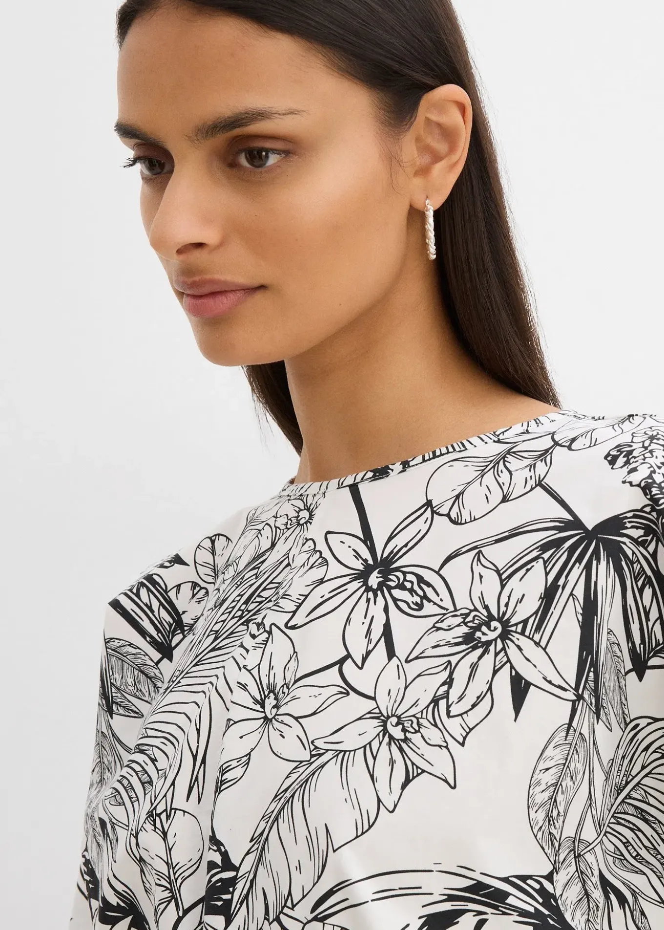 Blouse à manches courtes 100% coton