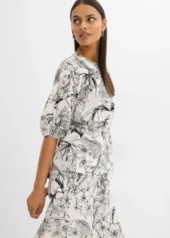 Blouse à manches courtes 100% coton