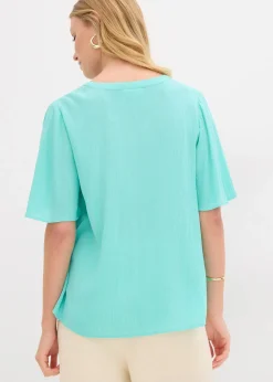 Blouse à manches papillon