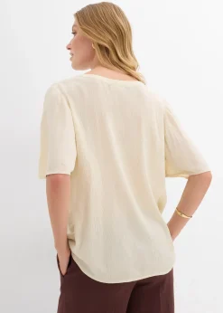 Blouse à manches papillon