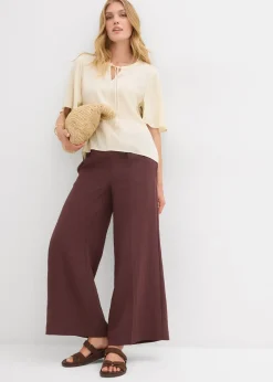 Blouse à manches papillon