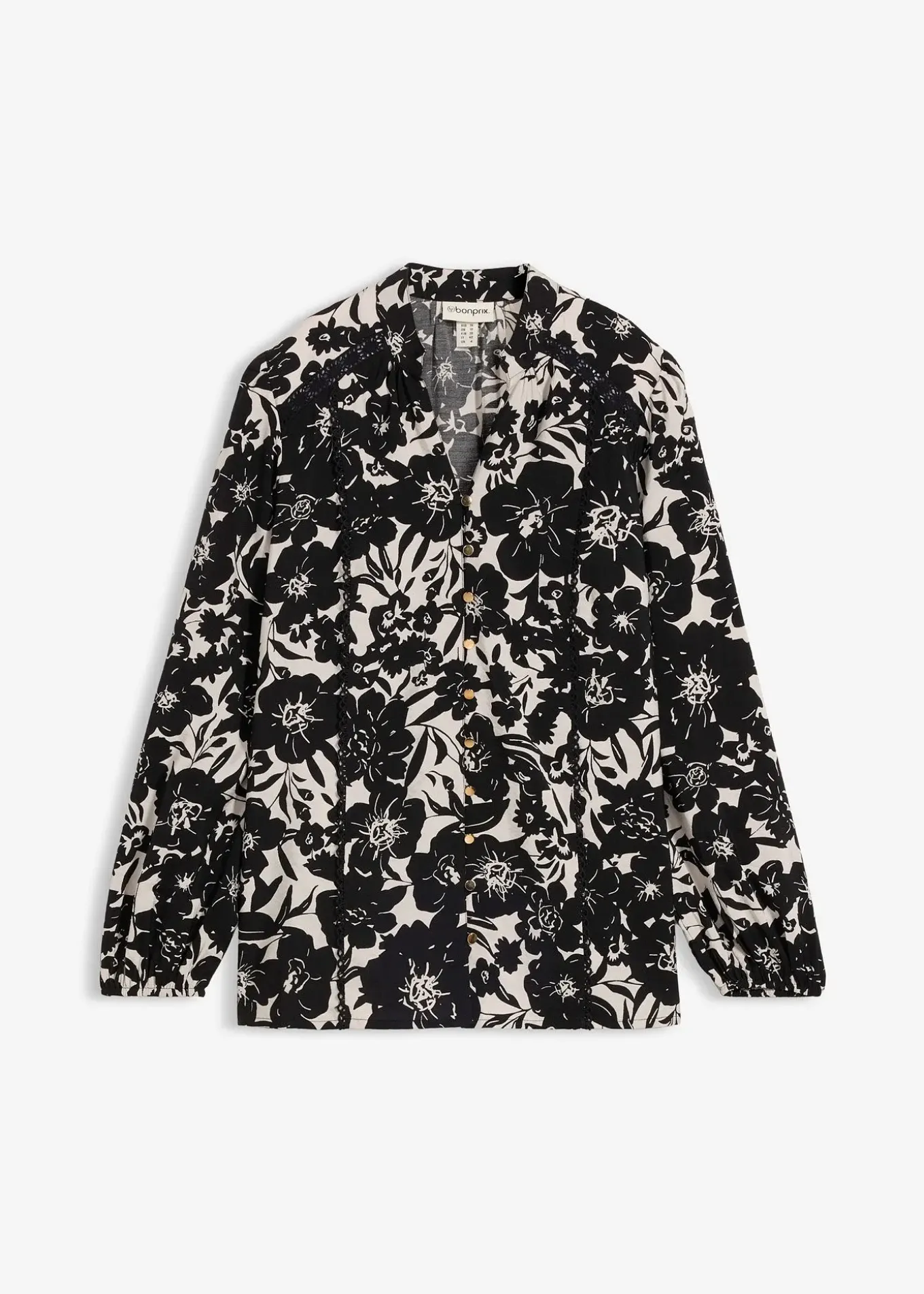 Blouse à rubans de dentelle