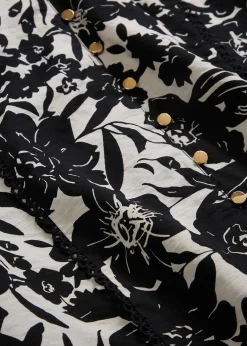 Blouse à rubans de dentelle