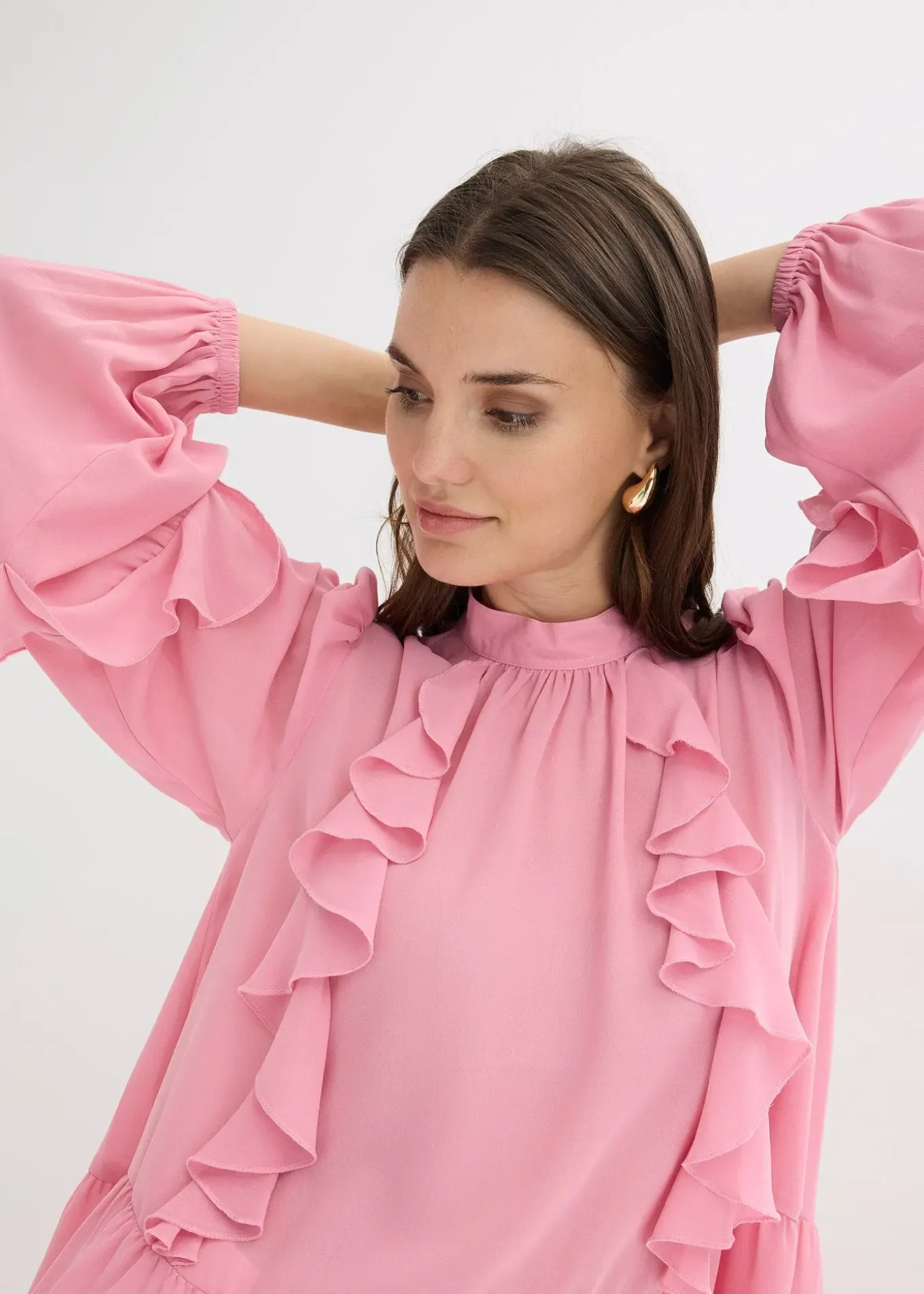 Blouse à volants