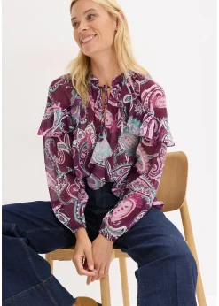 Blouse à volants