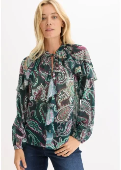 Blouse à volants