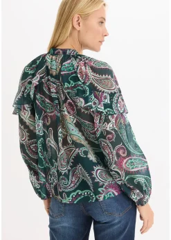 Blouse à volants