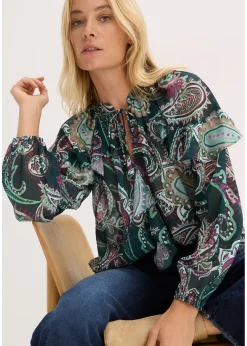 Blouse à volants