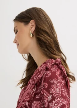 Blouse à volants et smocks