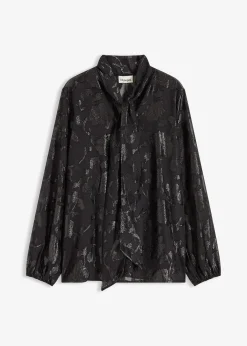 Blouse ample à broderies