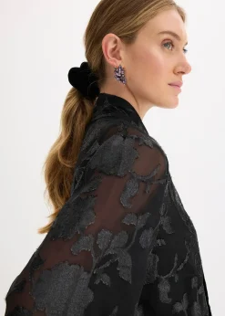 Blouse ample à broderies