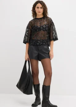 Blouse ample avec sequins