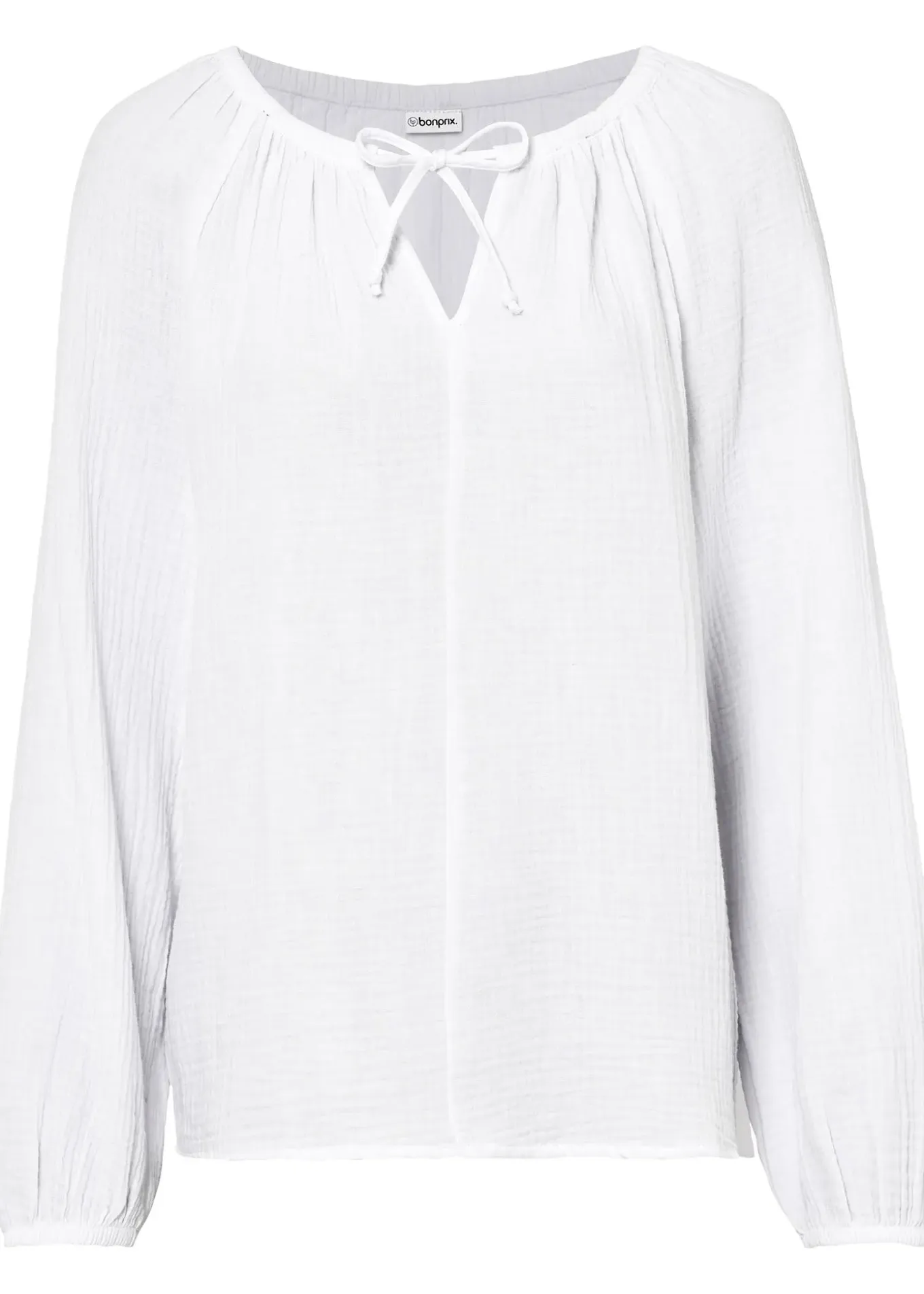 Blouse ample en gaze de coton