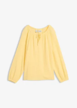 Blouse ample en gaze de coton