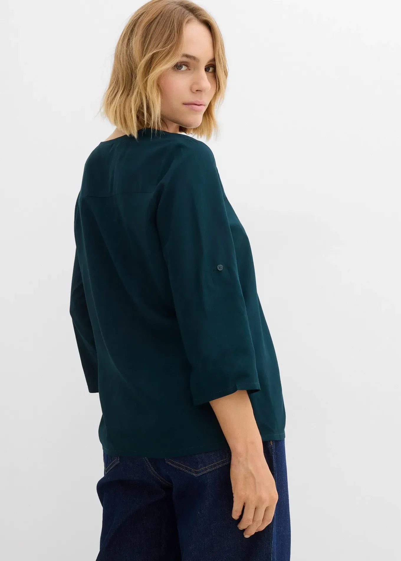Blouse ample en viscose fluide