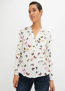 Blouse ample en viscose fluide