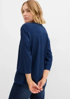 Blouse ample en viscose fluide